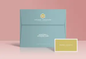 Read more about the article Envelope with Business Card Free Mockup