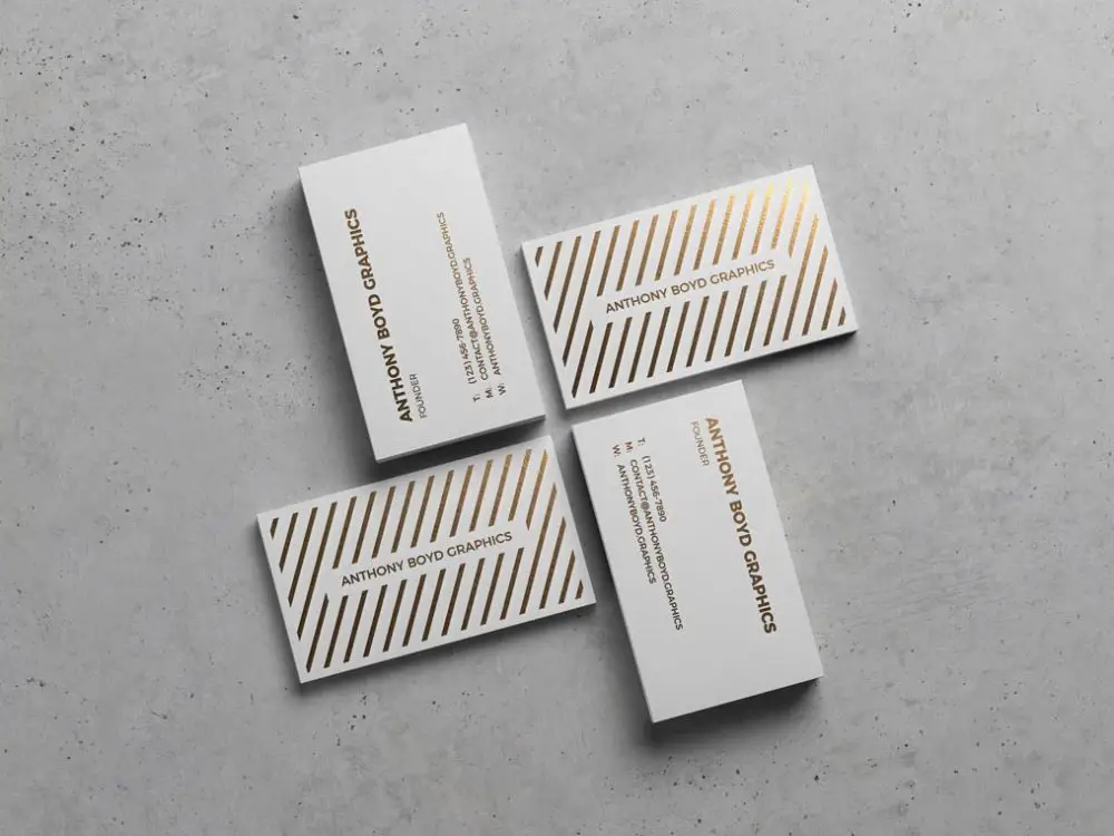 Read more about the article Modern Business Cards Showcasing Free Mockup