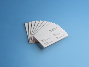 Read more about the article Business Cards Stack Free Mockup