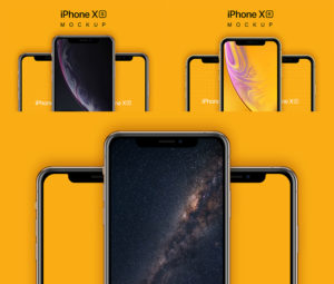 Read more about the article iPhone XS and XR Mockups