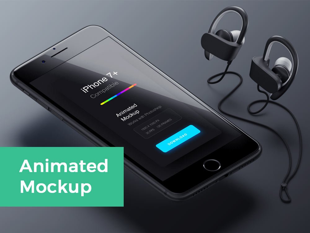 Read more about the article Animated iPhone 7 free PSD