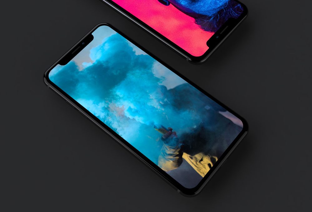 Read more about the article Floating iPhone X free PSD