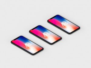 Read more about the article Isometric iPhone X Showcase free PSD