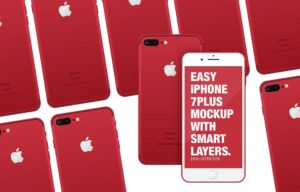 Read more about the article Product Red iPhone free PSD