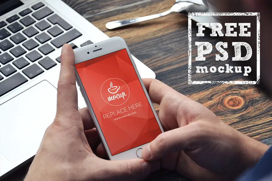 Read more about the article iPhone 6 in hands free PSD