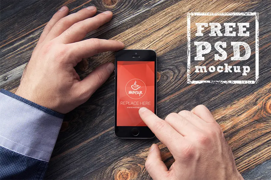 You are currently viewing Top-view iPhone free PSD