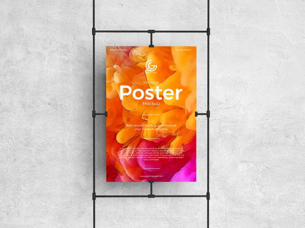 Read more about the article Poster Mockup Freebie Wonderful Collection