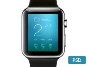 Read more about the article Apple Watch Free PSD free PSD Mockup