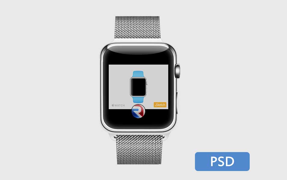 Read more about the article Apple Watch Silver Mockup