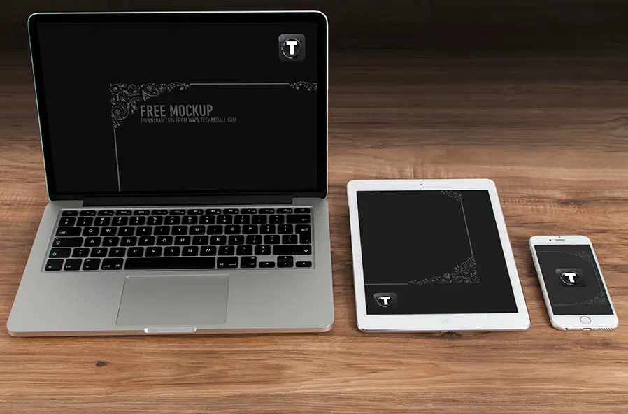 You are currently viewing Apple devices family mockup