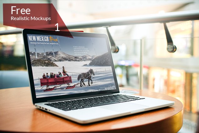 Read more about the article Photorealistic Macbook free PSD Mockups
