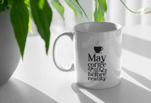 Read more about the article Coffee Cup and Plant Mockup