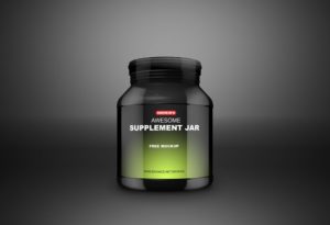 Read more about the article Supplement Jar free PSD Mockup