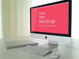 Read more about the article iMac on Desk free PSD Mockup