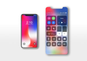 Read more about the article iPhone X free PSD Mockup Set