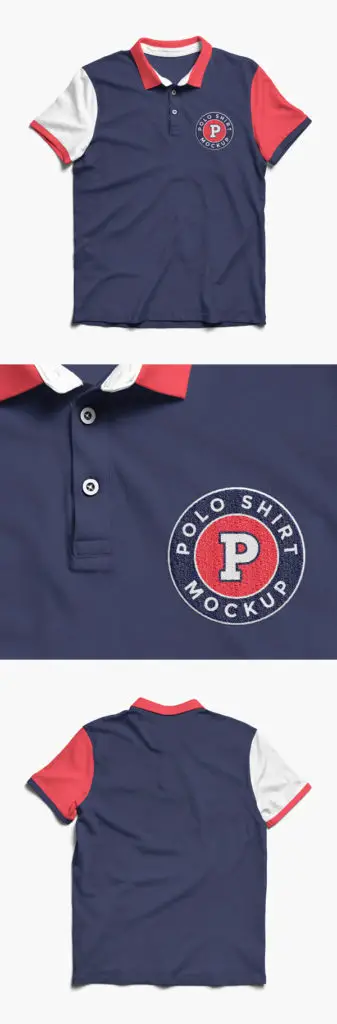 Polo Shirt Mockup PSD