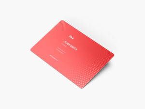 Read more about the article Business Card Mockup Round Corners Set
