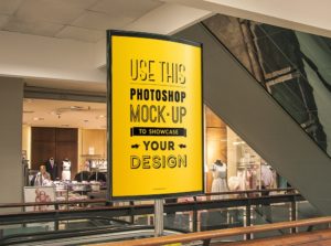 Read more about the article Indoor Advertising Billboard MockUp