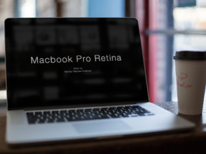 Read more about the article MacBook coffee shop mockup