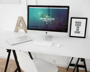 Read more about the article Workspace iMac Mockup