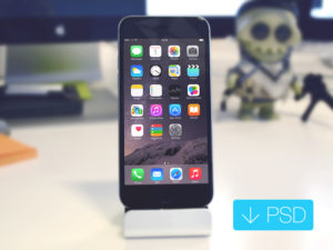 Read more about the article iPhone 6 on desk Mockup