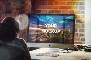 Read more about the article photorealistic iMac mockup