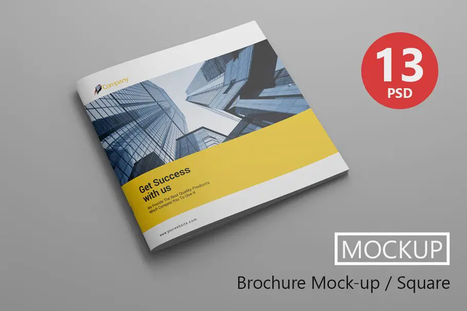 Brochure Mock-up / Square