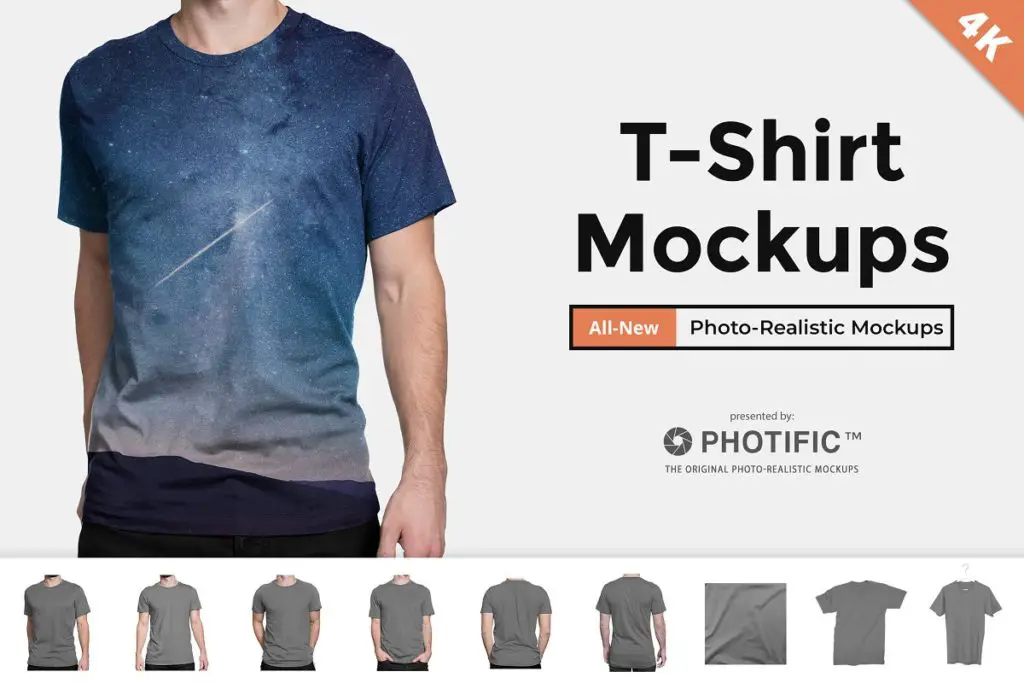T-Shirt - Apparel Mockups