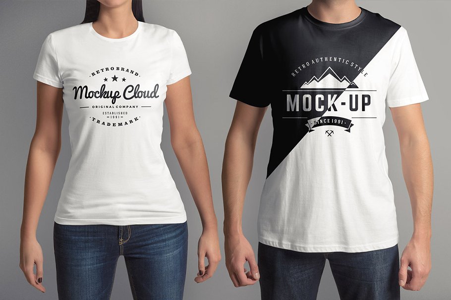 T-Shirt Mock-Up Set