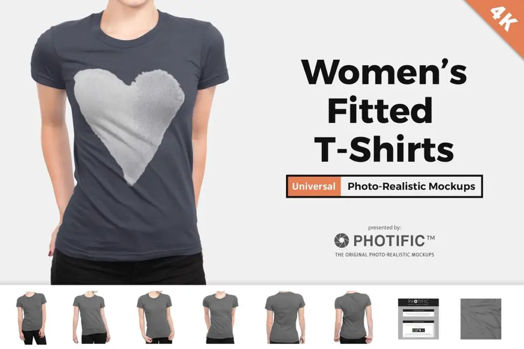 Women's T-Shirt Apparel Mockups
