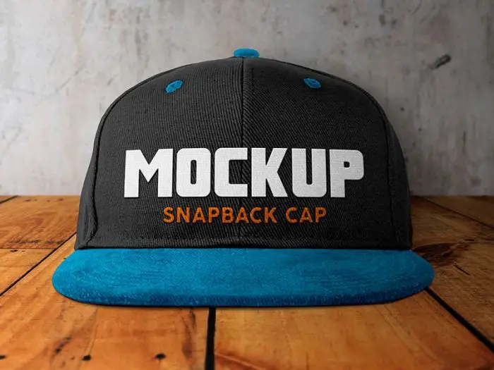 Set of Snapback Cap Mockup FREE
