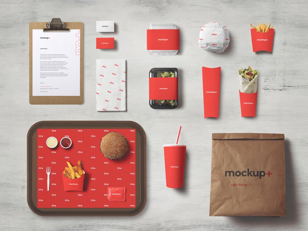You are currently viewing Fast Food Brand Identity Free Mockup