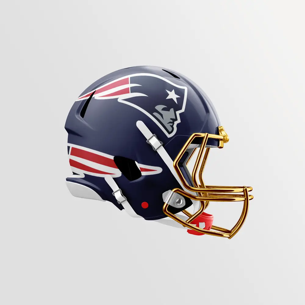 American Football Helmet Mockup